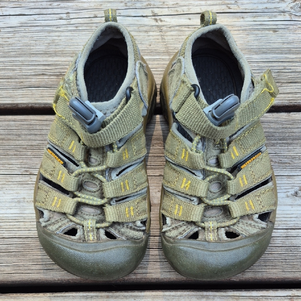 Olive Green Keen Water Sandals